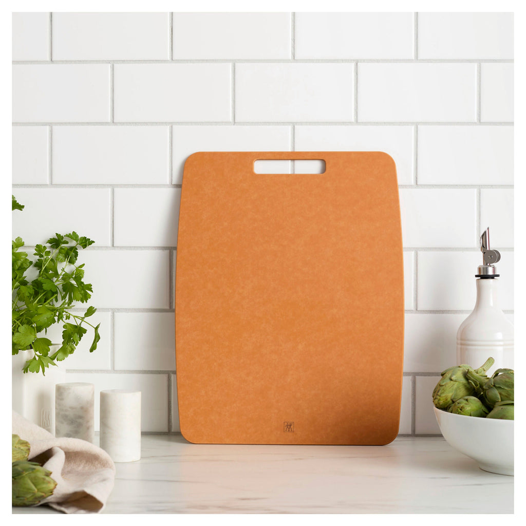 ZWILLING 8-inch x 6-inch Plant Fiber Cutting Board, Fiber Wood