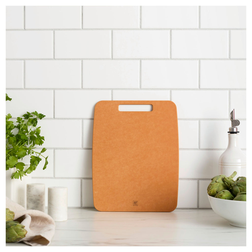 ZWILLING 8-inch x 6-inch Plant Fiber Cutting Board, Fiber Wood