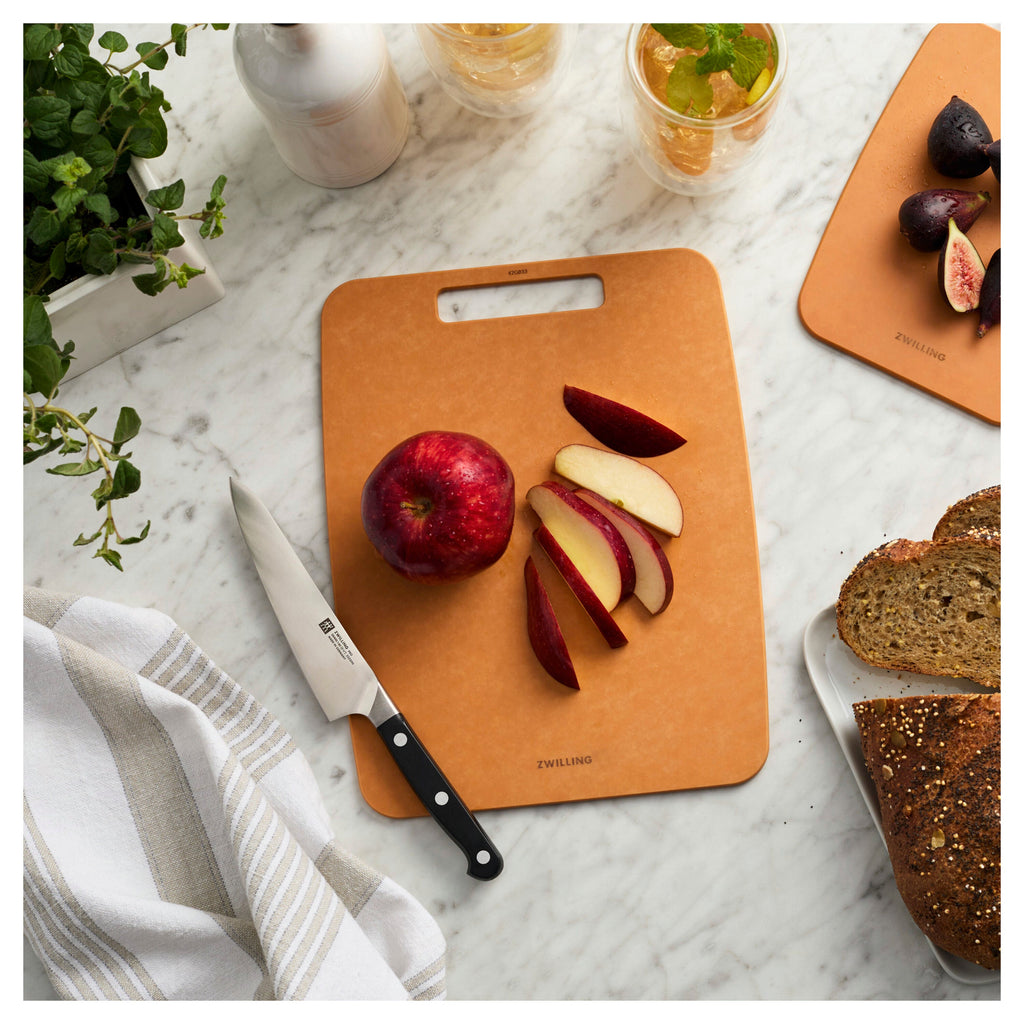 ZWILLING 8-inch x 6-inch Plant Fiber Cutting Board, Fiber Wood