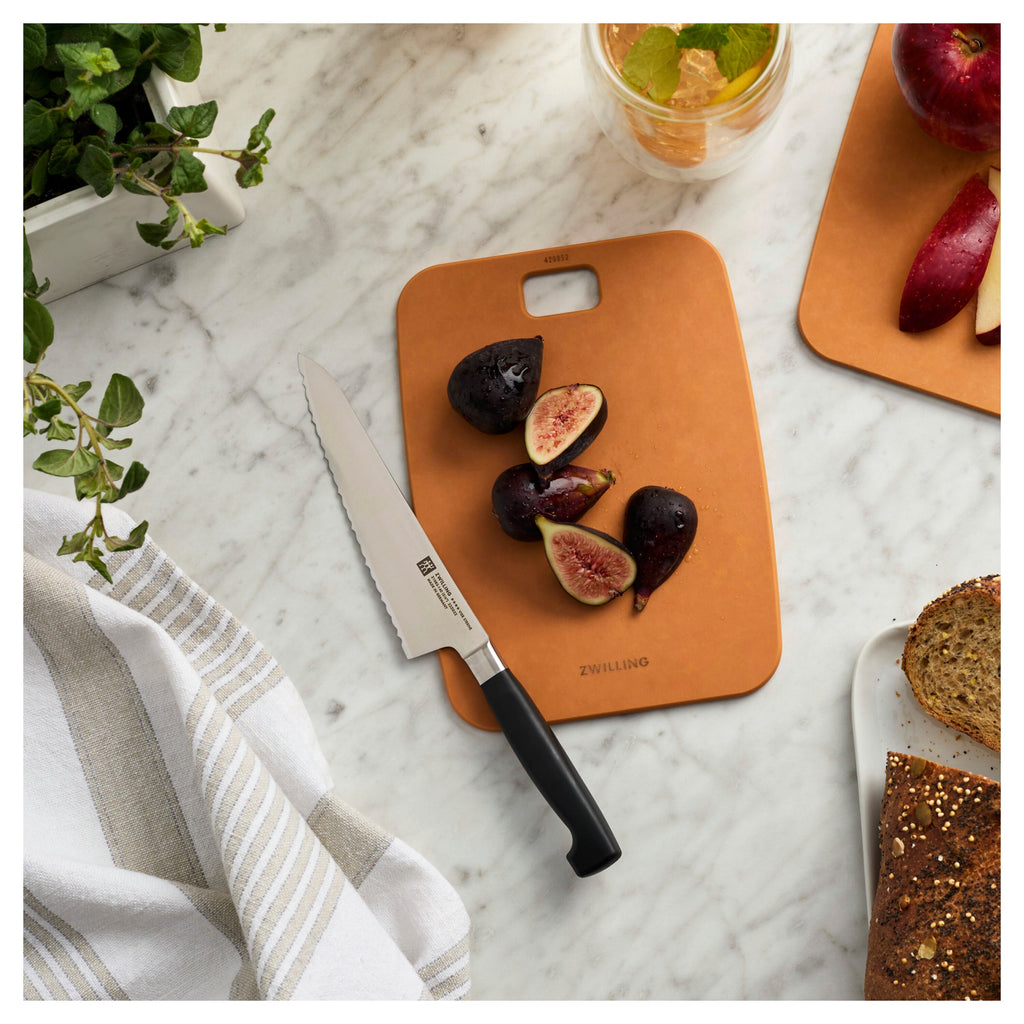 ZWILLING 8-inch x 6-inch Plant Fiber Cutting Board, Fiber Wood