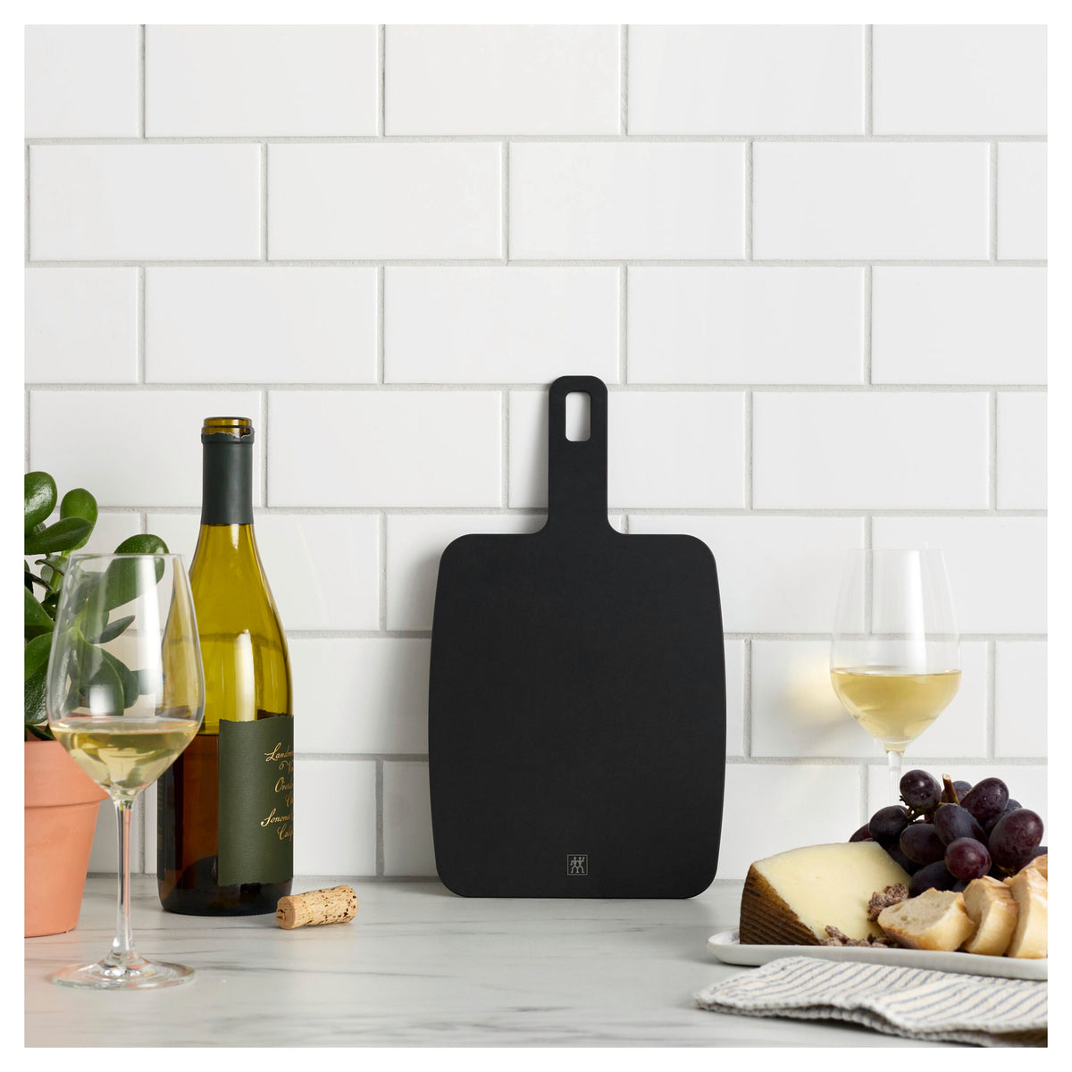 ZWILLING 13-inch x 7.5-inch Plant Fiber Cutting Board, Fiber Wood