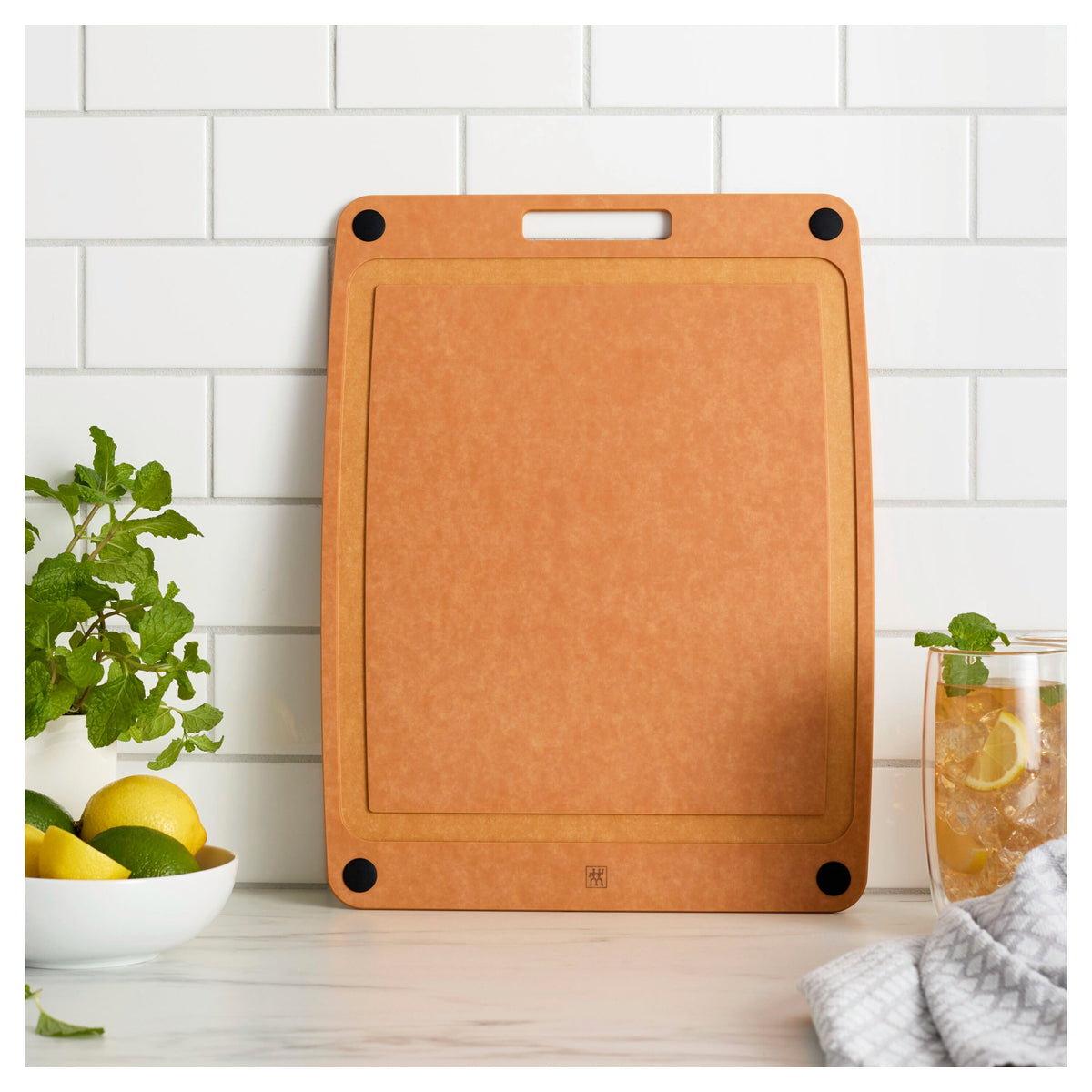ZWILLING 17-inch x 13-inch Plant Fiber Cutting Board, Fiber Wood