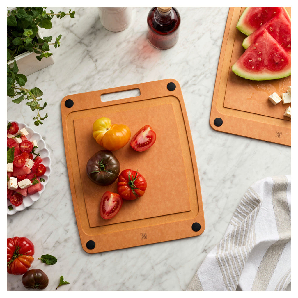 ZWILLING 17-inch x 13-inch Plant Fiber Cutting Board, Fiber Wood