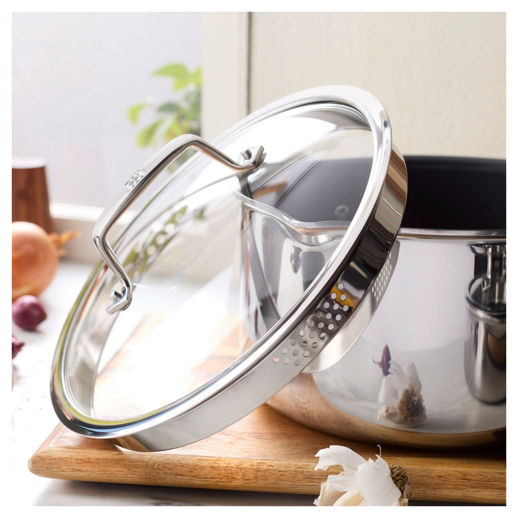 ZWILLING Energy Plus 10-pc, 18/10 Stainless Steel, Pots And Pans Set Ceramic Coating