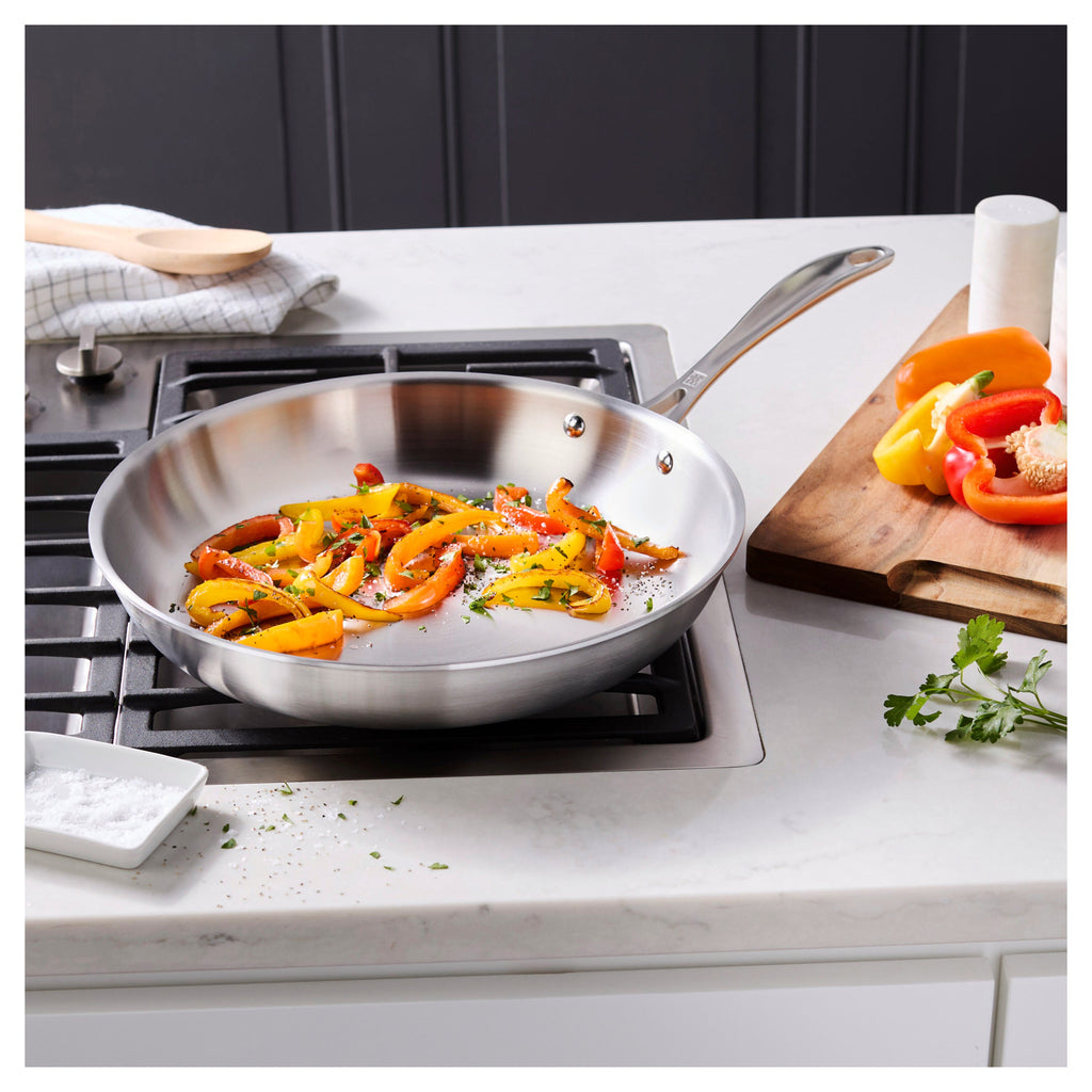 ZWILLING Spirit 3-Ply 10-inch, 18/10 Stainless Steel, Frying Pan