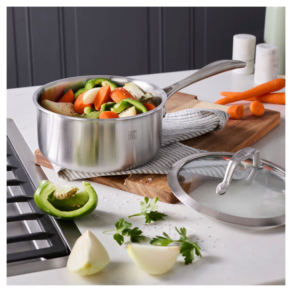 ZWILLING Spirit 3-Ply 1 qt, Stainless Steel, Sauce Pan