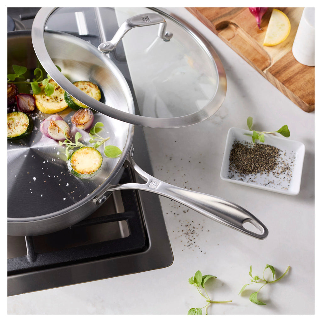 ZWILLING Spirit 3-Ply 3 qt, Stainless Steel, Saute Pan