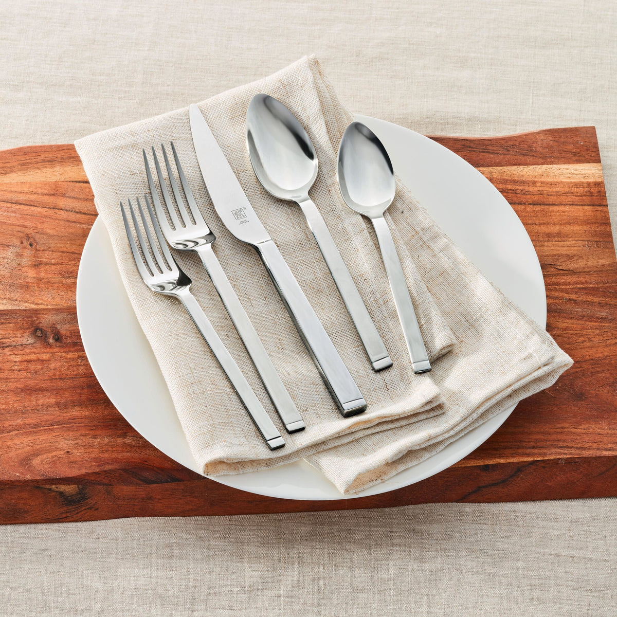 ZWILLING Squared 45-pc Flatware Set, 18/10 Stainless Steel