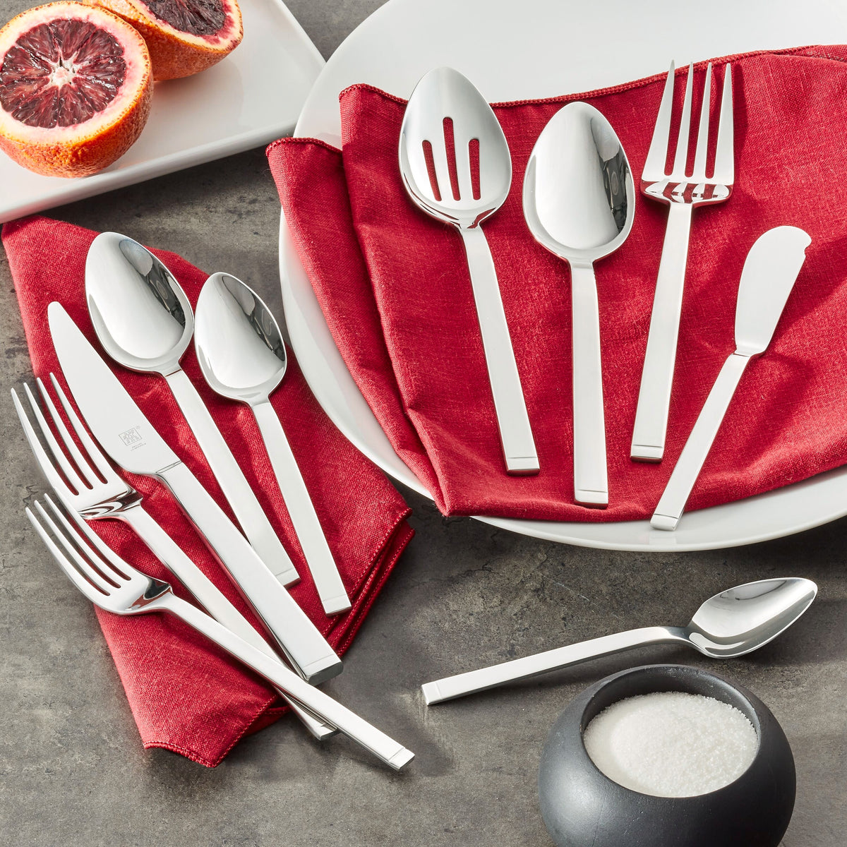 ZWILLING Squared 45-pc Flatware Set, 18/10 Stainless Steel
