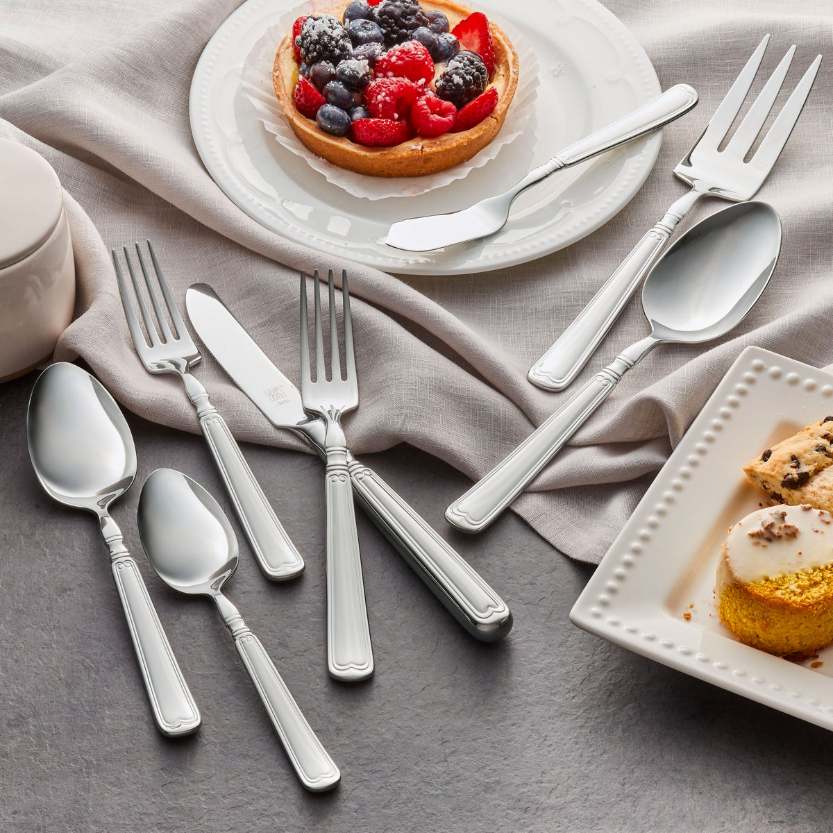 ZWILLING Vintage 23-pc Flatware Set, 18/10 Stainless Steel