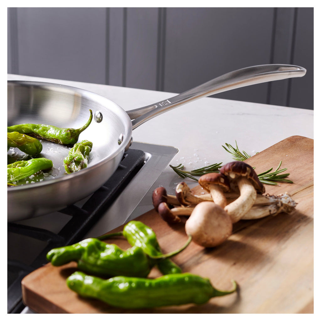 ZWILLING Spirit 3-Ply 10-inch, 18/10 Stainless Steel, Frying Pan