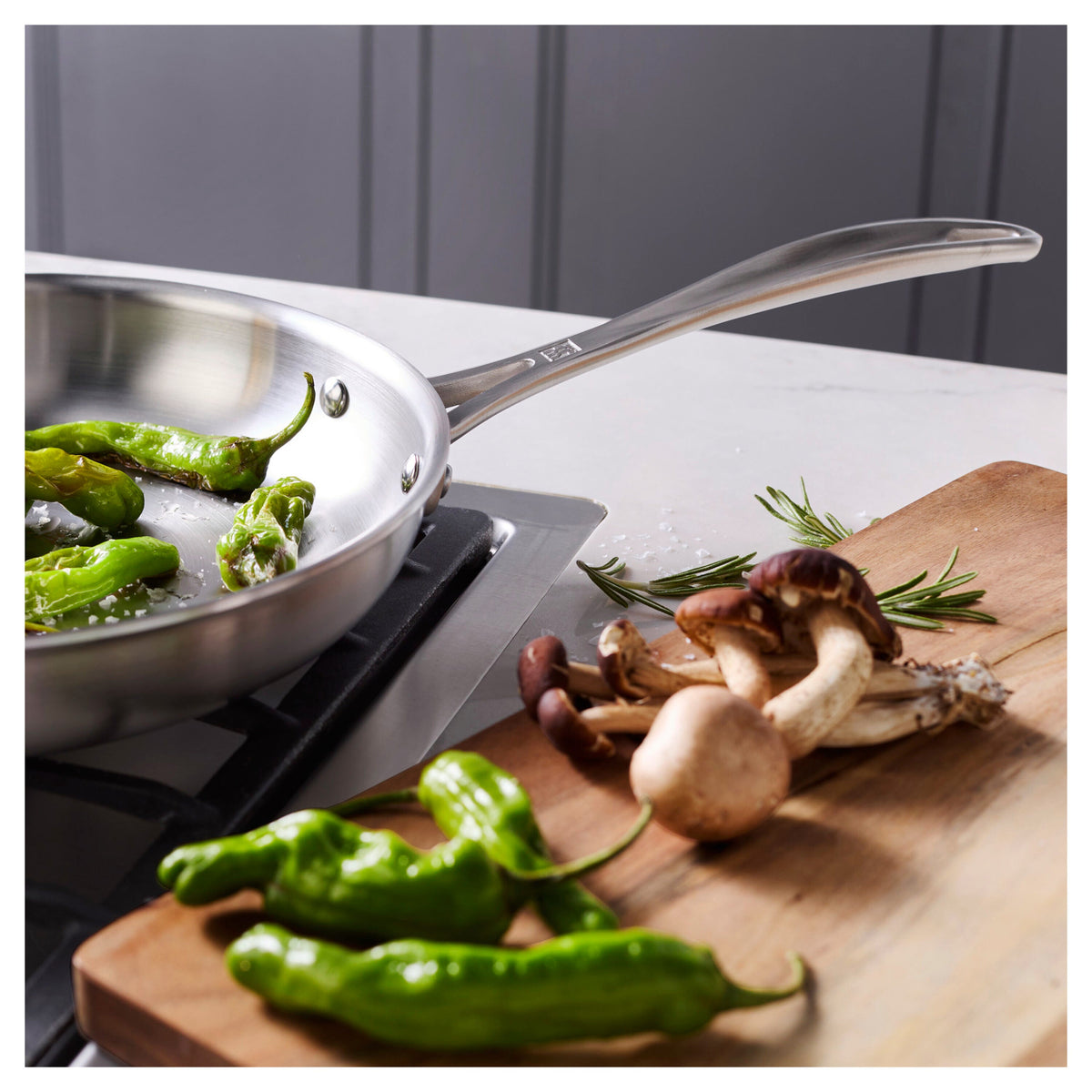 ZWILLING Spirit 3-Ply 10-inch, 18/10 Stainless Steel, Frying Pan