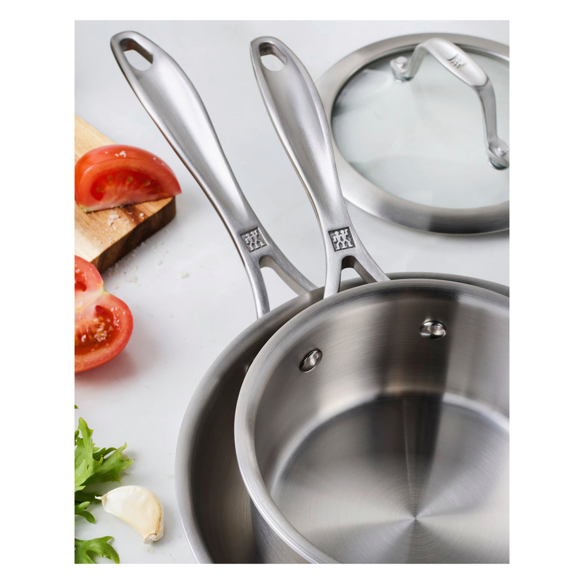 ZWILLING Spirit 3-Ply 7-pc, Stainless Steel, Cookware Set