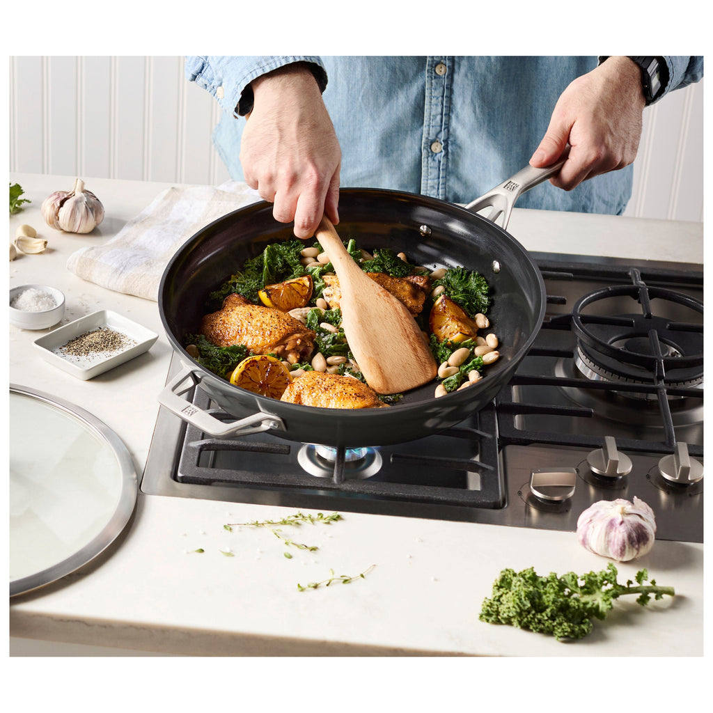 ZWILLING Motion Ceramic 5 qt, Hard Anodized Ceramic Nonstick Deep Fryer Ceramic Coating