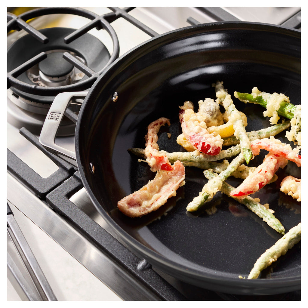 ZWILLING Motion Ceramic 5 qt, Hard Anodized Ceramic Nonstick Deep Fryer Ceramic Coating