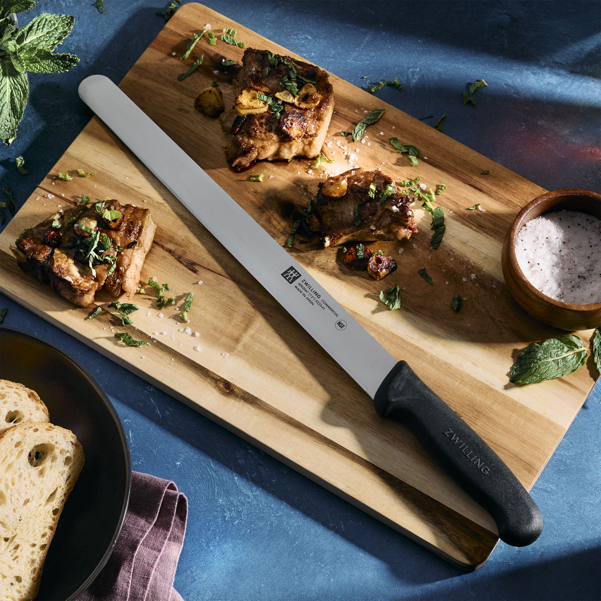 ZWILLING Commercial 12.25 inch, Straight Edge Carving Knife