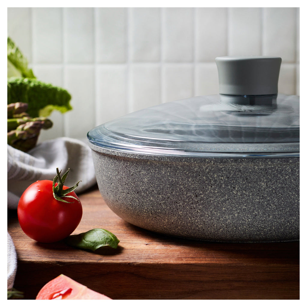 ZWILLING Parma Plus Ceramic 2.6 qt, Aluminum, Ceramic Nonstick Sauté Pan With Lid Ceramic Coating