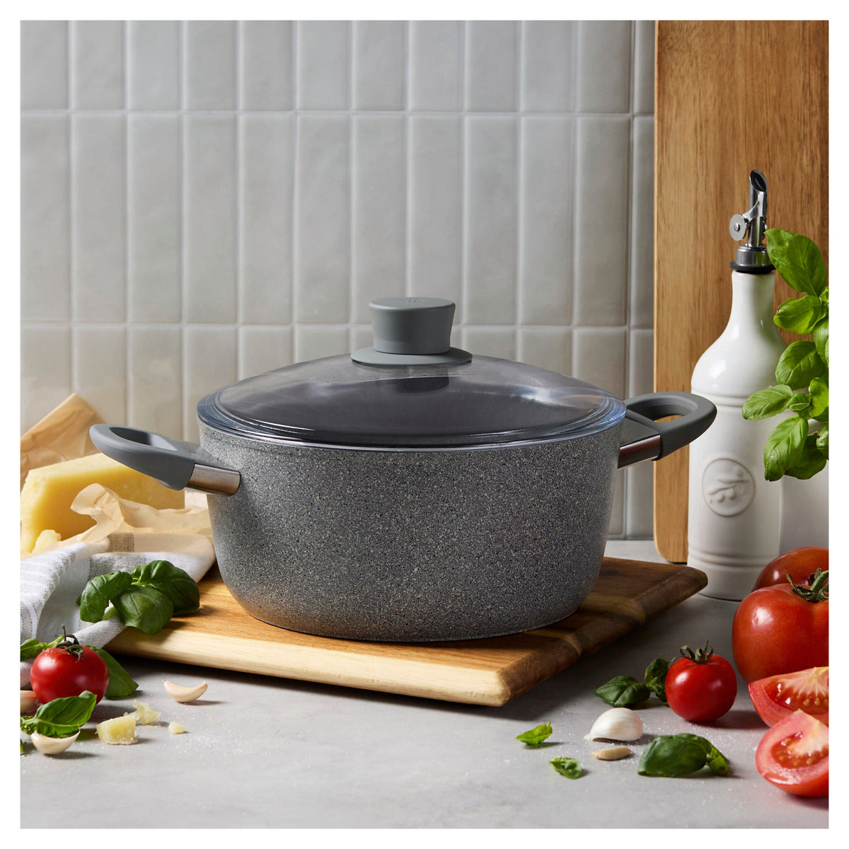 ZWILLING Parma Plus Ceramic 4.8 qt, Aluminum, Ceramic Nonstick Dutch Oven With Lid Ceramic Coating
