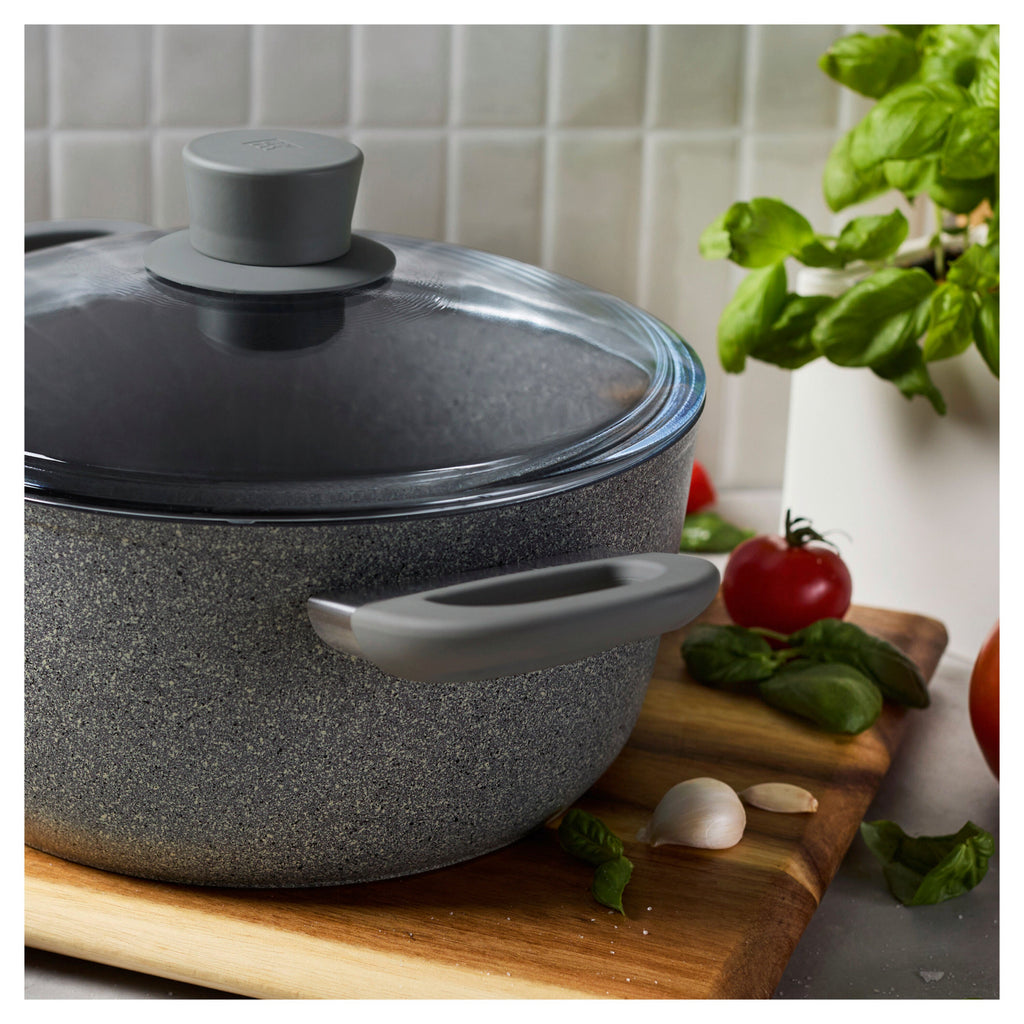ZWILLING Parma Plus Ceramic 4.8 qt, Aluminum, Ceramic Nonstick Dutch Oven With Lid Ceramic Coating