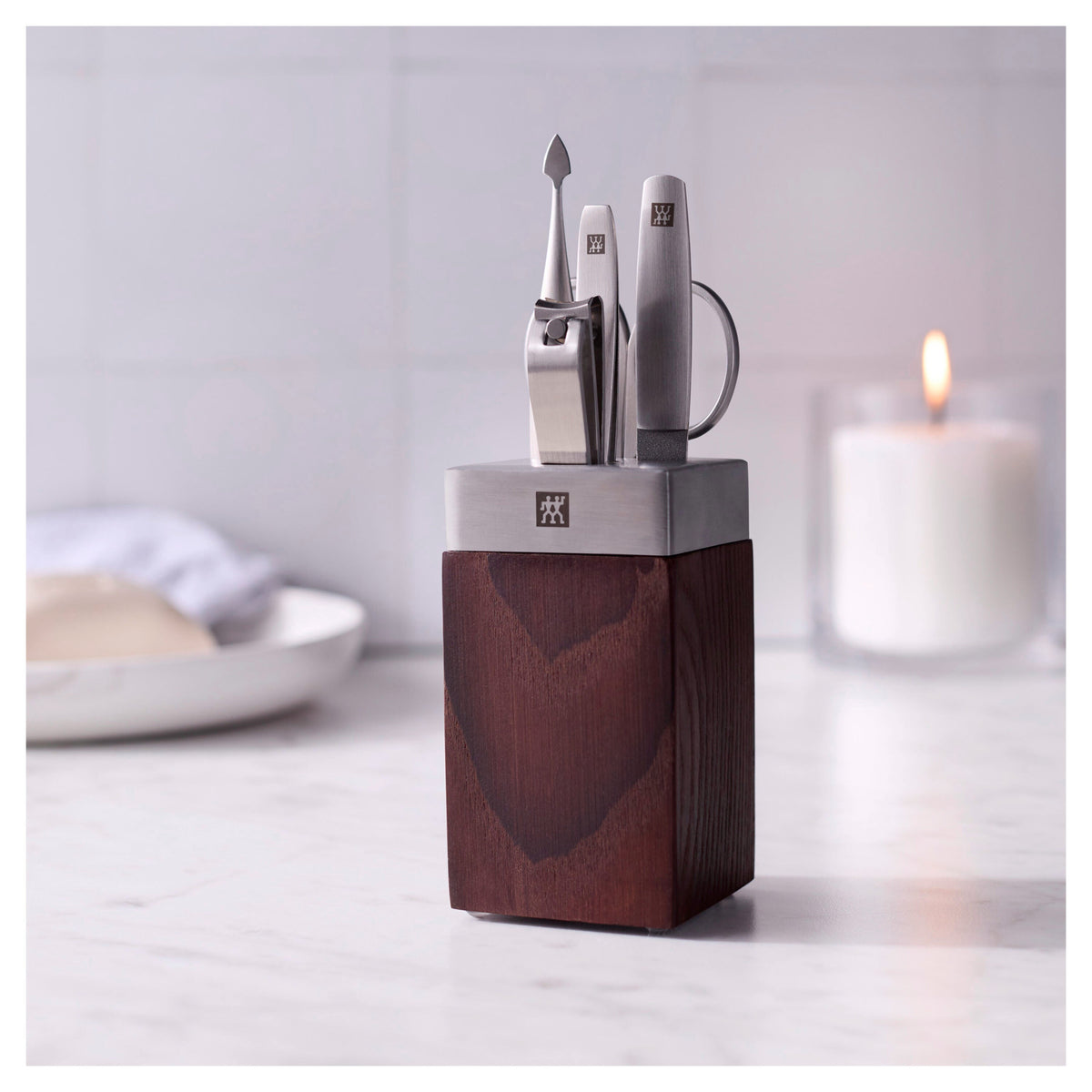 ZWILLING PREMIUM 6-pc Manicure Station, 18/10 Stainless Steel