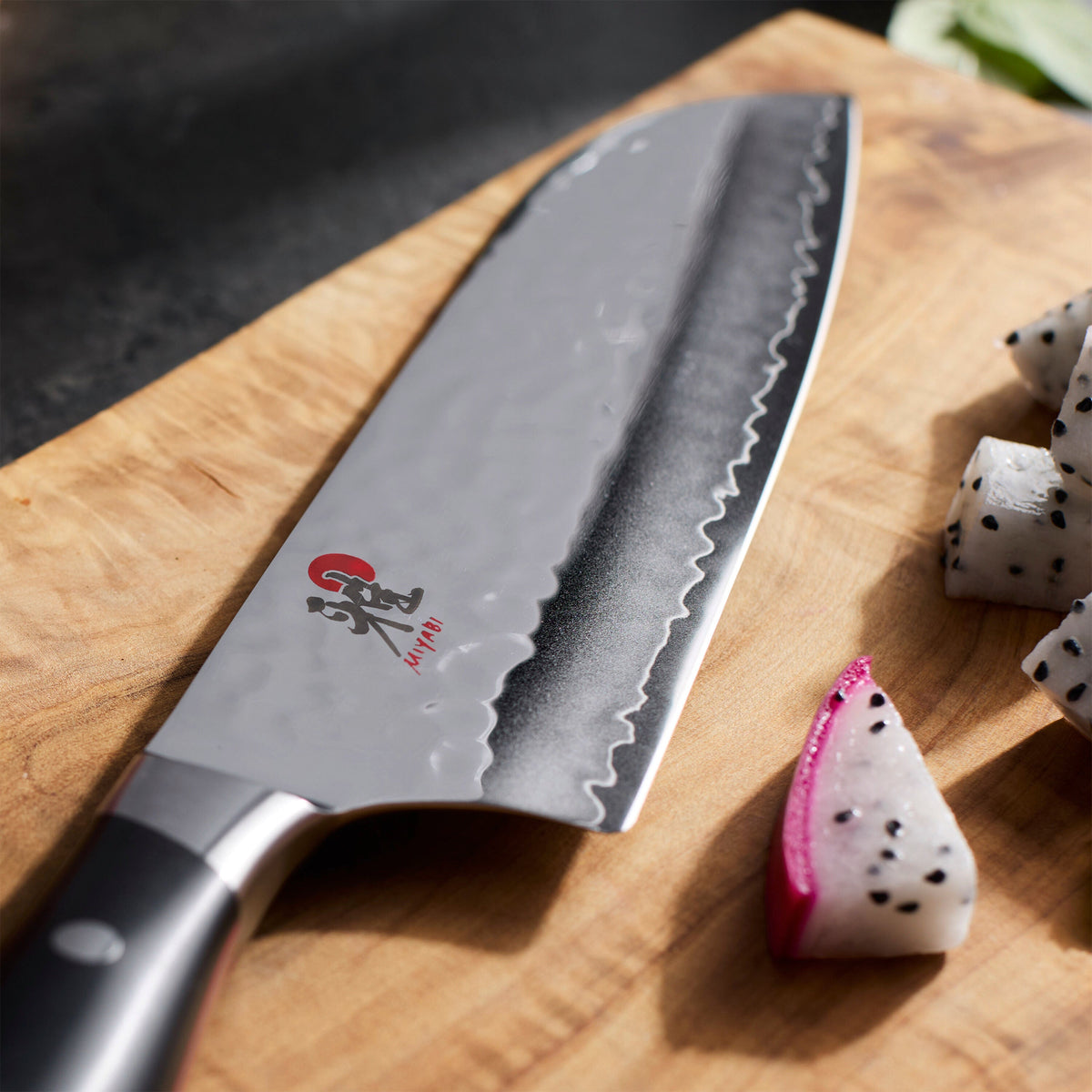 MIYABI HISHO 400FCT 7-inch, Fine Edge Santoku