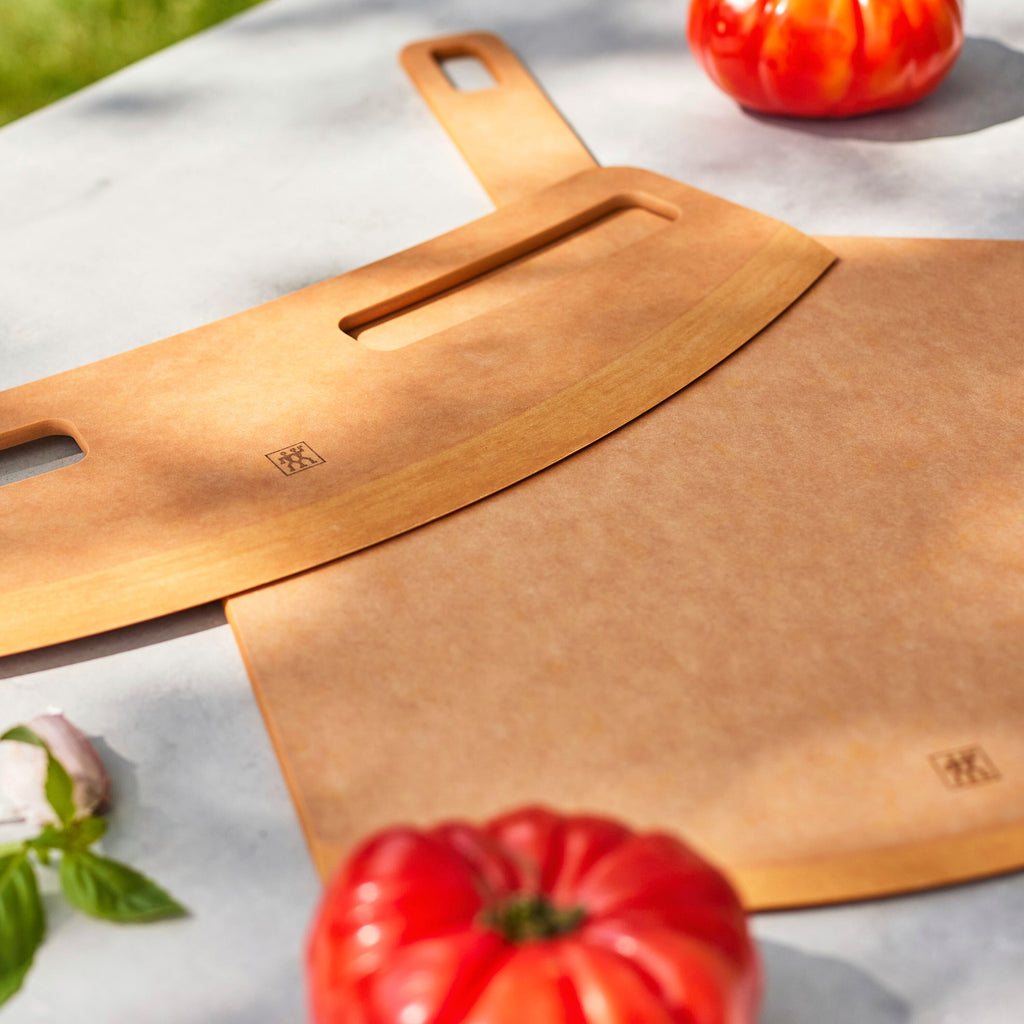 ZWILLING BBQ+ 2-pc Pizza Peel And Cutter Set, Fiber Wood