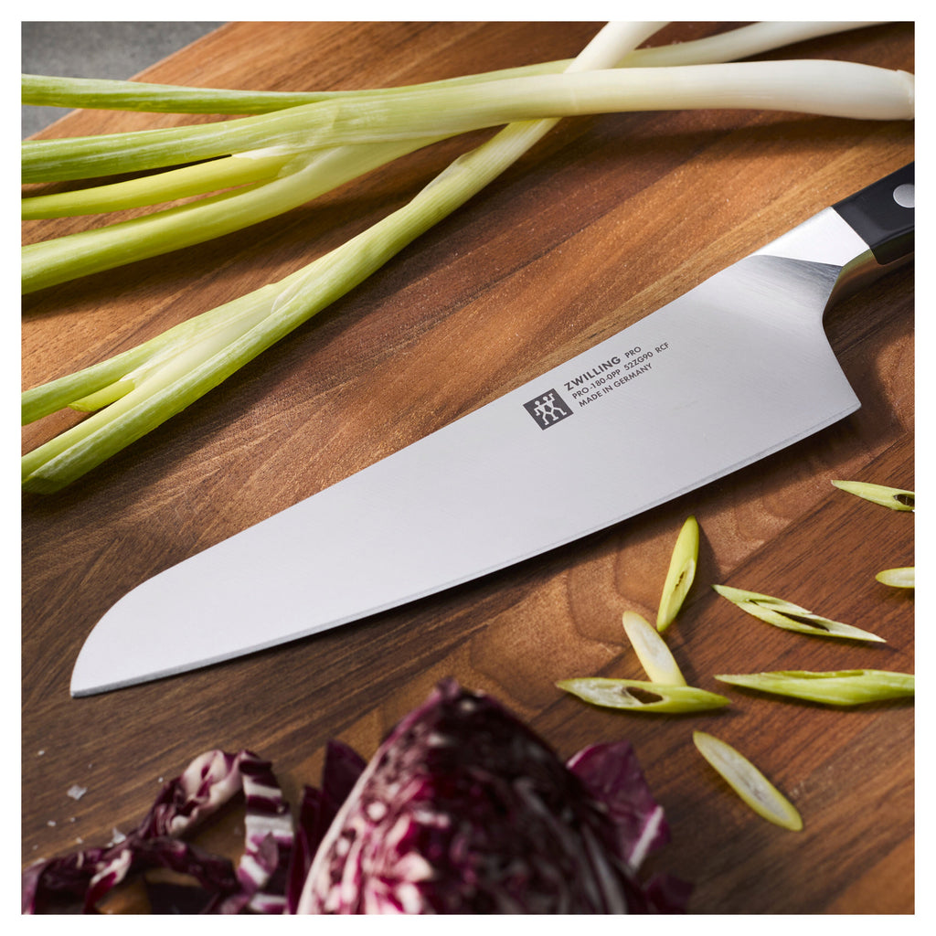 ZWILLING Pro 7-inch Sous Chef's Knife, Fine Edge