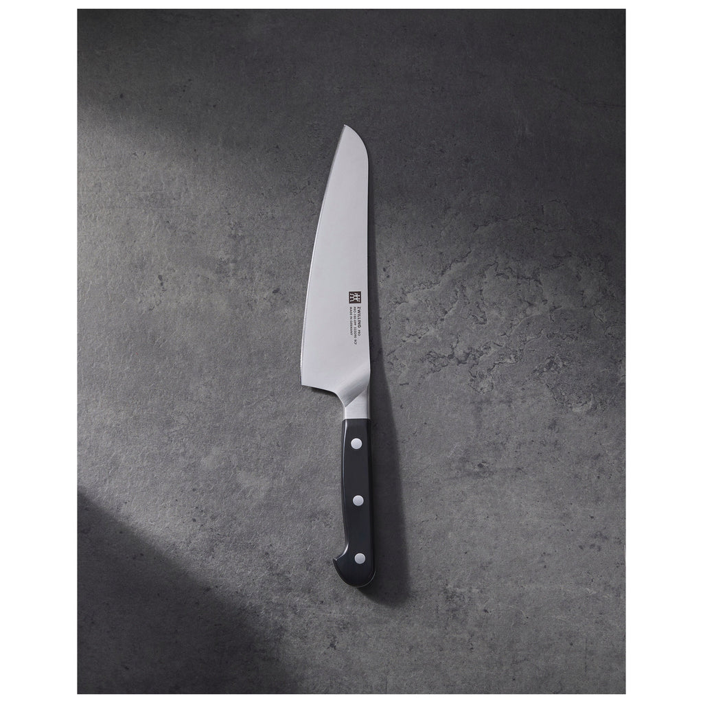 ZWILLING Pro 7-inch Sous Chef's Knife, Fine Edge