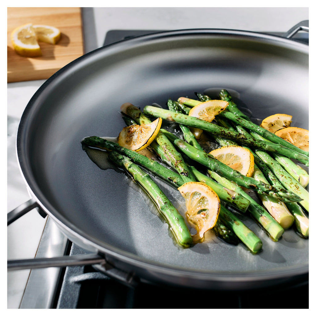Demeyere Industry 5 Nanotouch 11-inch, 18/10 Stainless Steel, Frying Pan