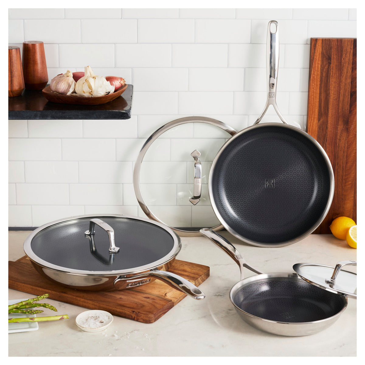 ZWILLING Peak 10-pc, Ceramic Hybrid Cookware Set