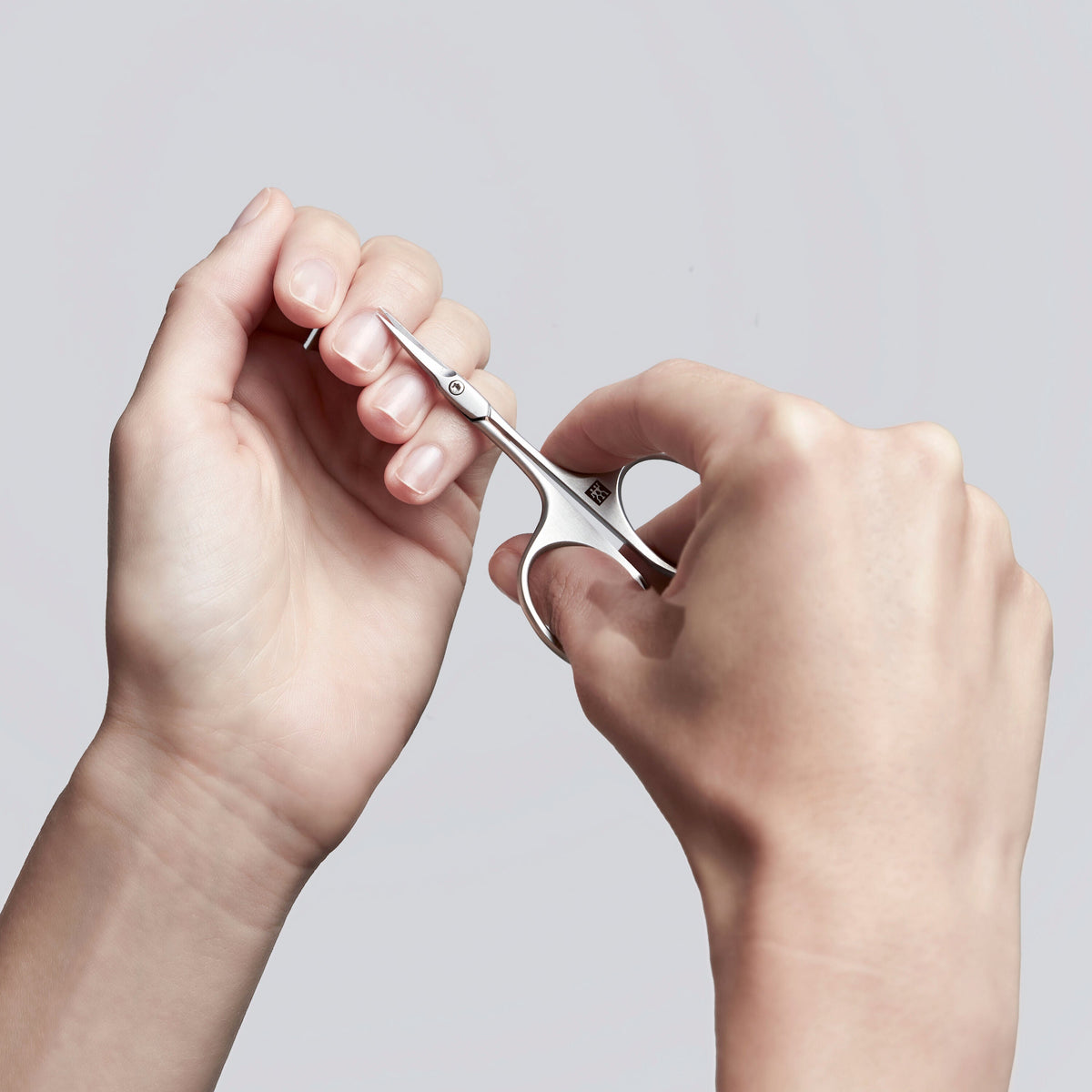 ZWILLING PREMIUM Cuticle Scissors With Tower Tip - Matt Stainless Steel
