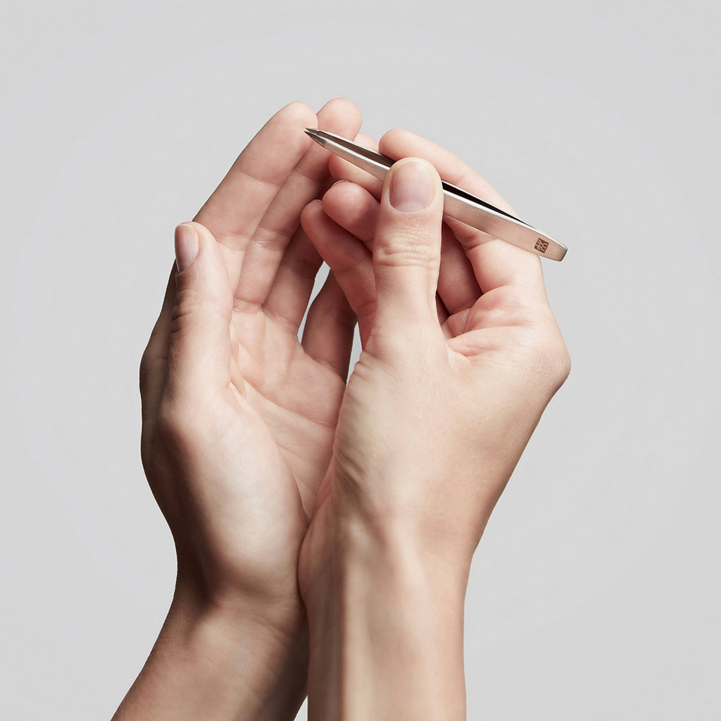 ZWILLING PREMIUM 3.5-inch Tweezers - Stainless Steel Matt, Pointed