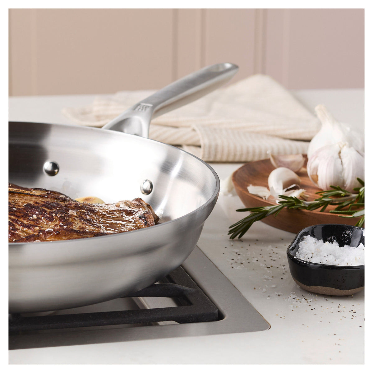 ZWILLING Motion Stainless Steel 8-inch, Stainless Steel, Frying Pan