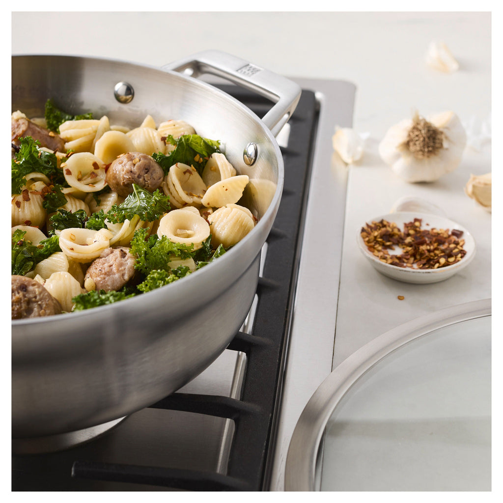 ZWILLING Motion Stainless Steel 4 qt, Stainless Steel, Chef's Pan