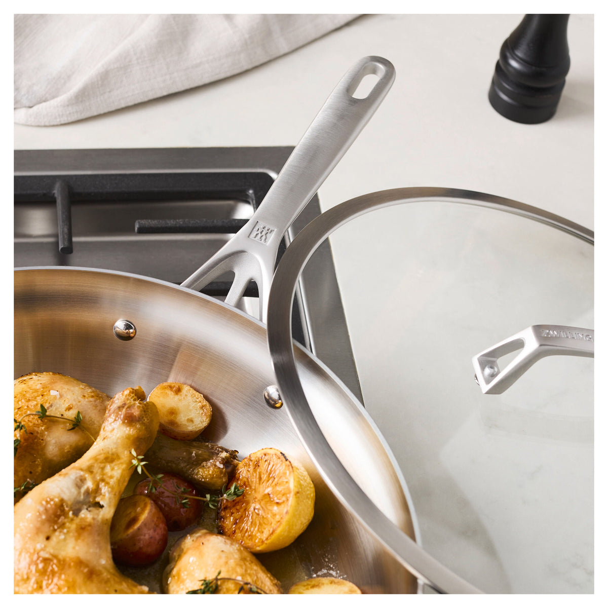ZWILLING Motion Stainless Steel 5 qt, Stainless Steel, Deep Fryer