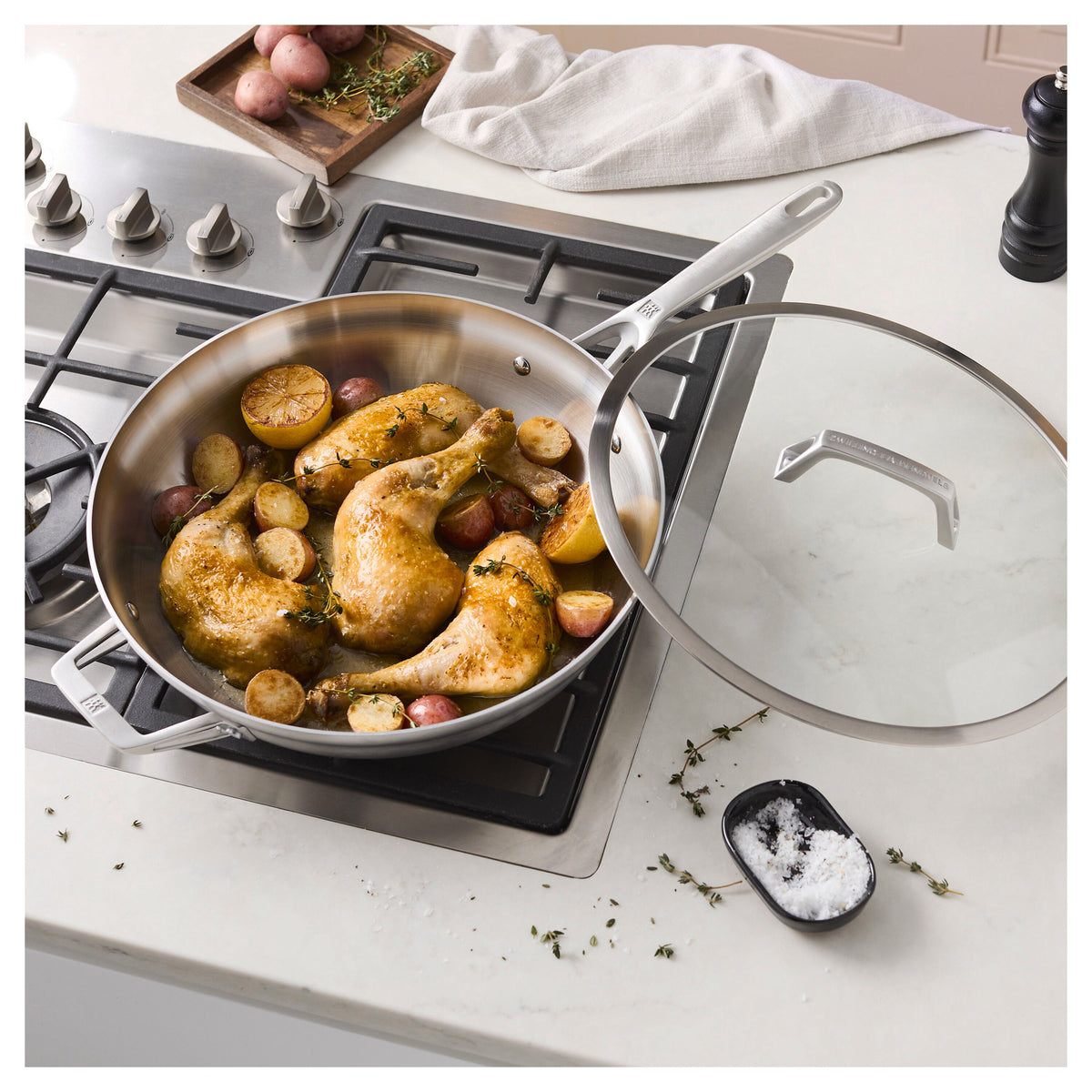 ZWILLING Motion Stainless Steel 5 qt, Stainless Steel, Deep Fryer
