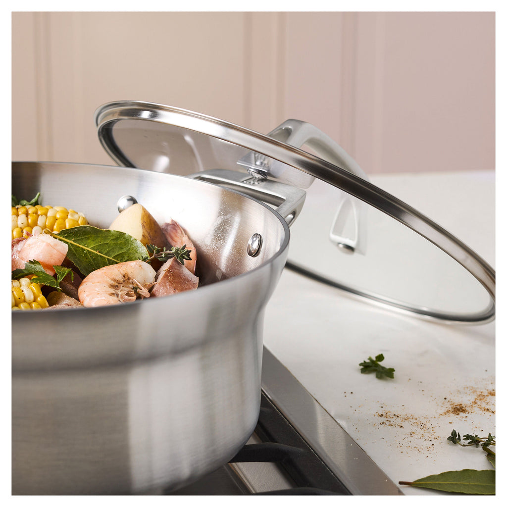 ZWILLING Motion Stainless Steel 5 qt, Stainless Steel, Dutch Oven