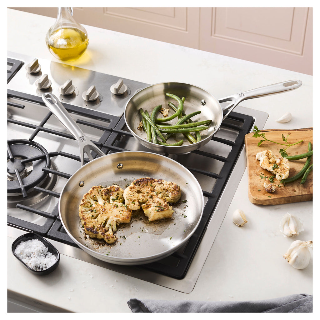 ZWILLING Motion Stainless Steel 2-pc, Fry Pan Set