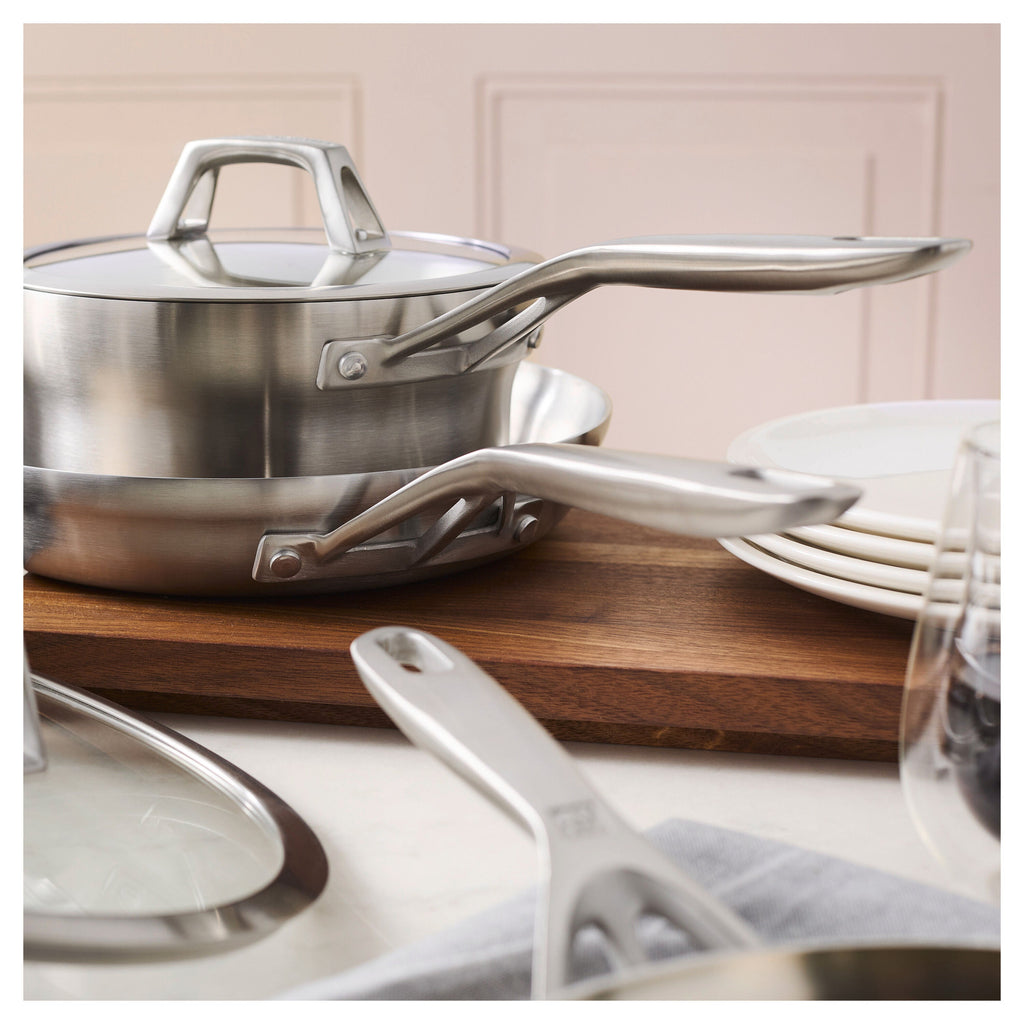 ZWILLING Motion Stainless Steel 10-pc, Stainless Steel, Pots And Pans Set