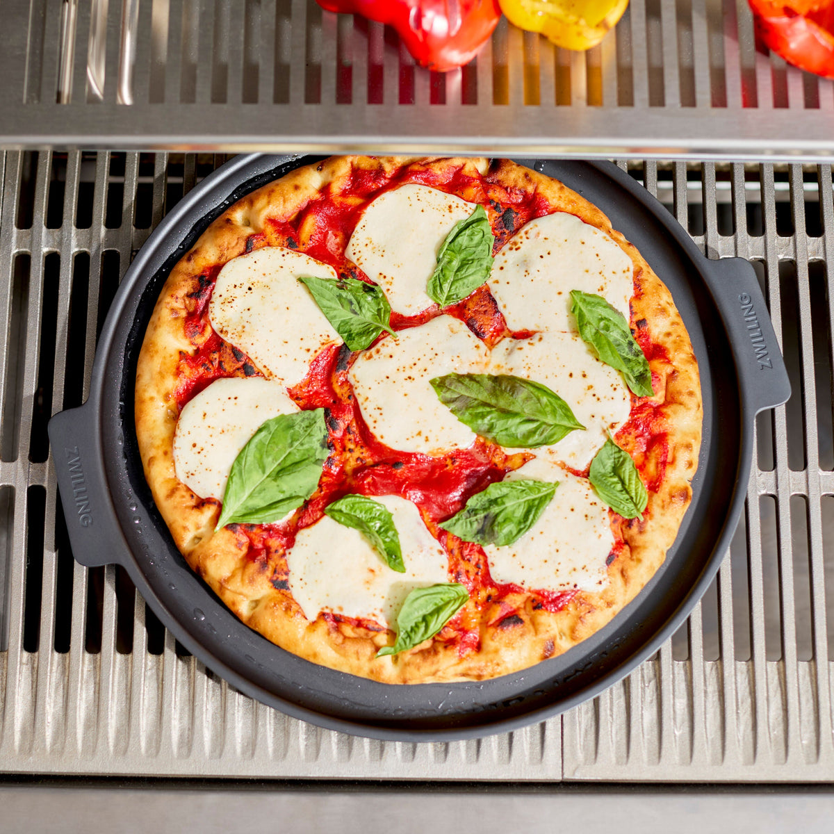 ZWILLING BBQ+ Perforated Carbon Steel Pizza Pan