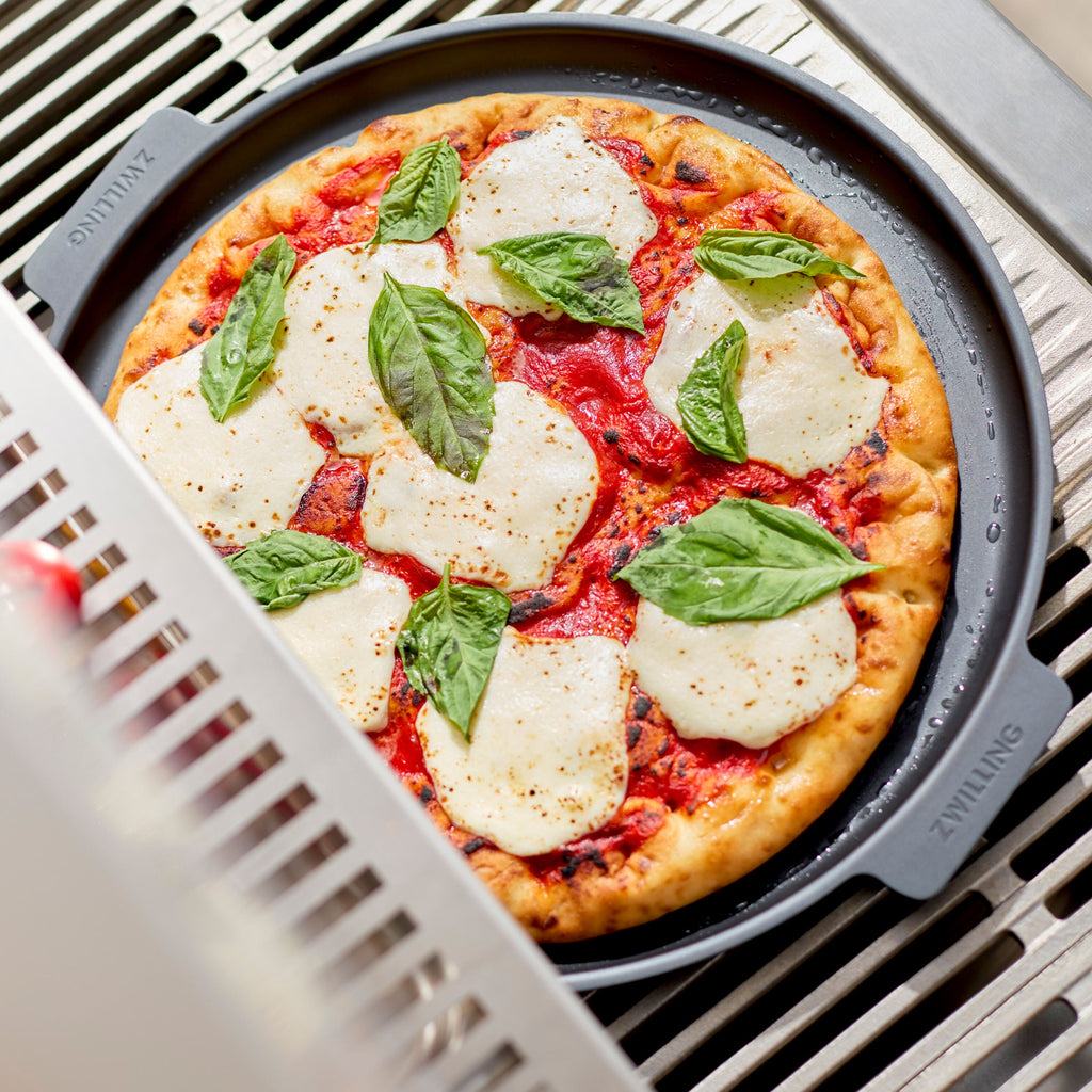 ZWILLING BBQ+ Perforated Carbon Steel Pizza Pan