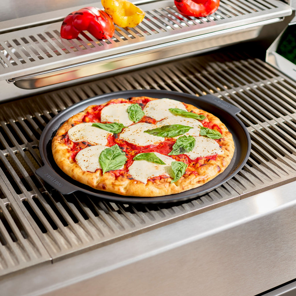 ZWILLING BBQ+ Perforated Carbon Steel Pizza Pan