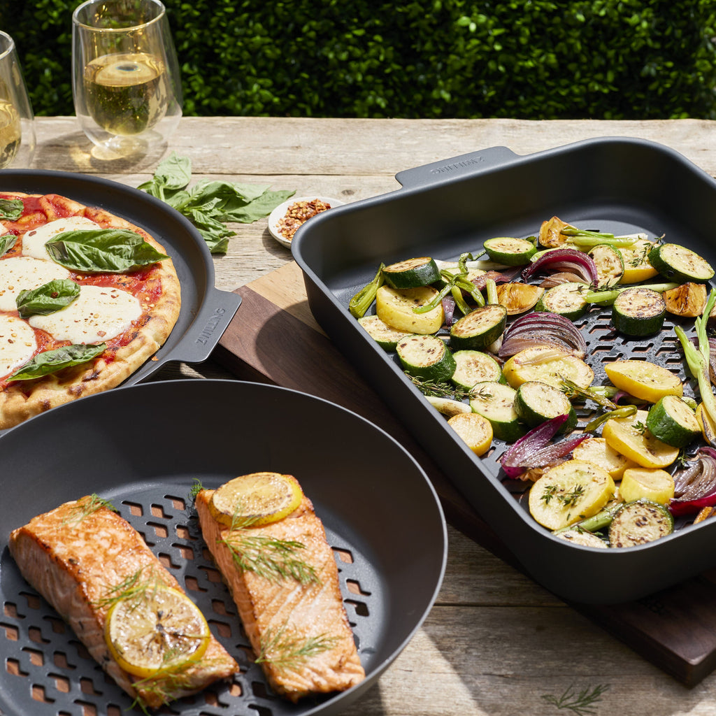 ZWILLING BBQ+ Perforated Carbon steel Outdoor Cookware Set