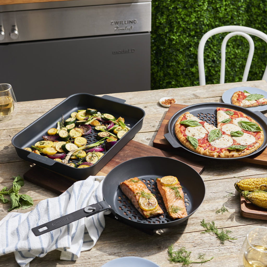ZWILLING BBQ+ Perforated Carbon steel Outdoor Cookware Set