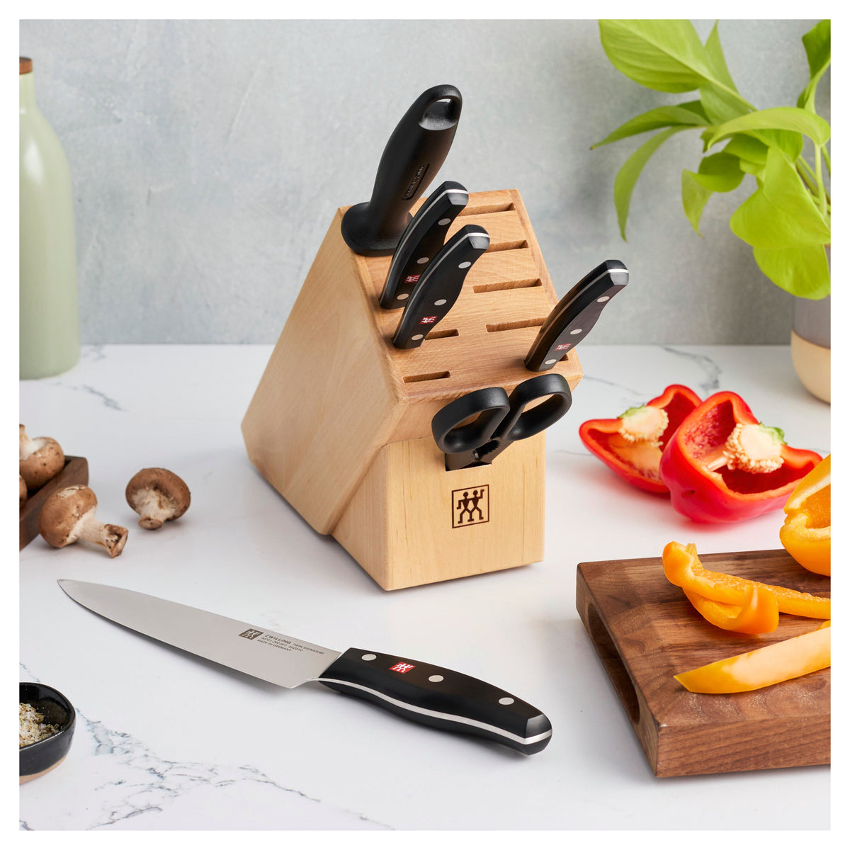 ZWILLING Signature 6-pc, Knife block set