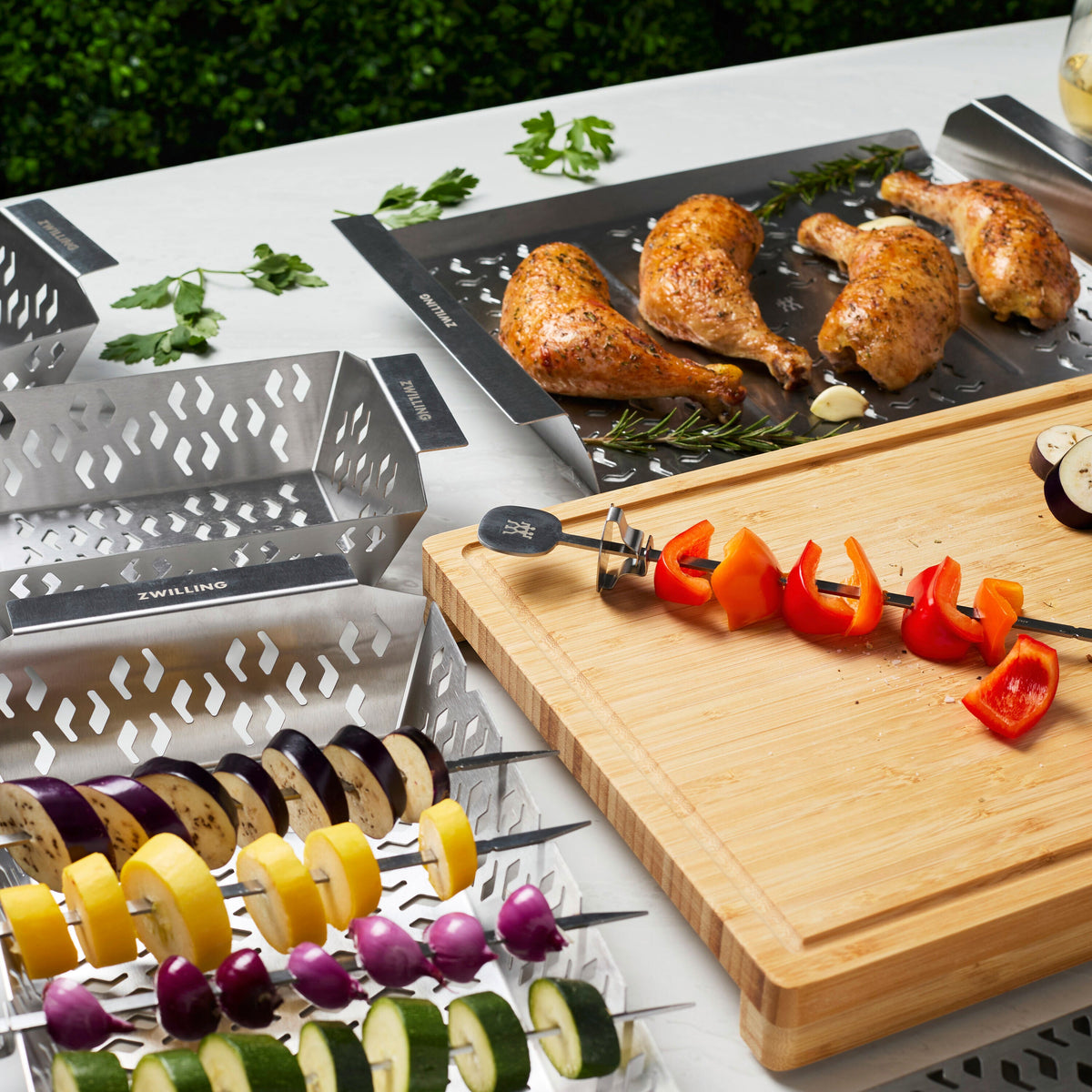 ZWILLING BBQ+ 13-pc BBQ Accessory Set, Stainless Steel