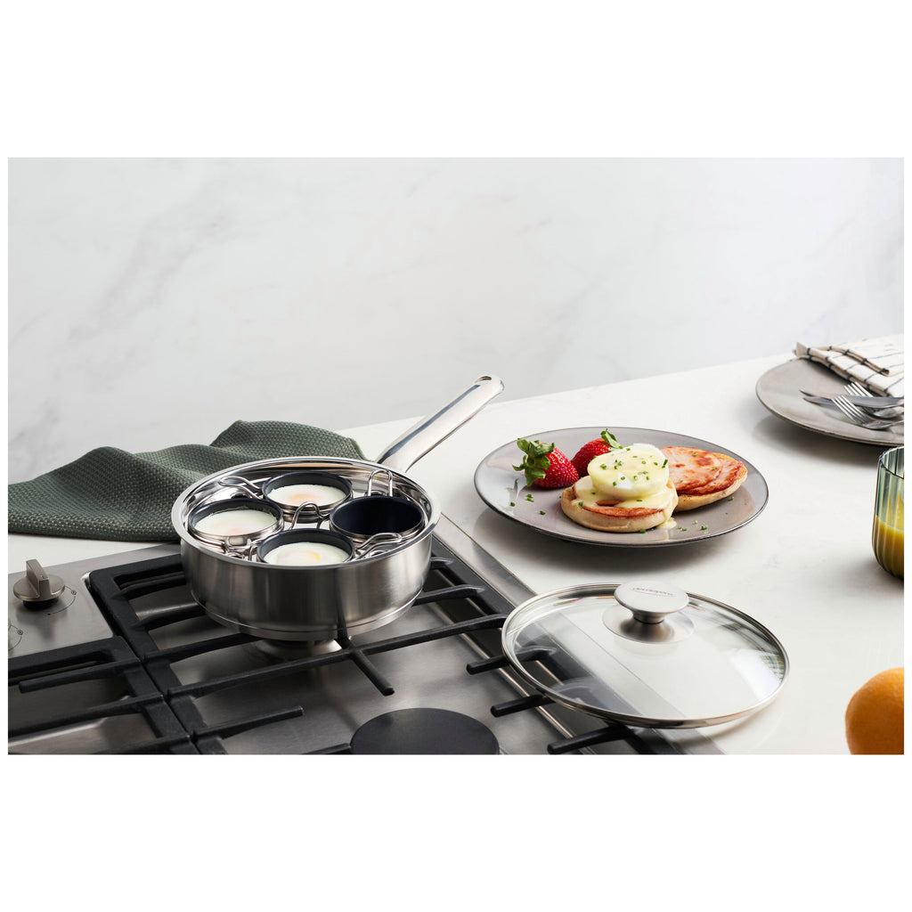 Demeyere Specialties 3 Egg poacher 18 cm, 18/10 Stainless Steel