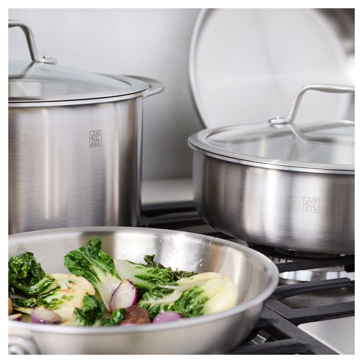 ZWILLING Spirit 3-Ply 7-pc, Stainless Steel, Cookware Set