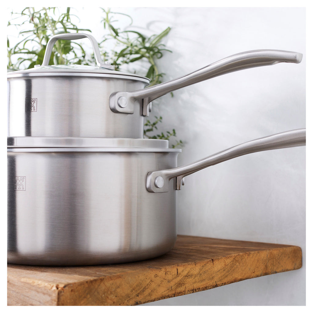 ZWILLING Spirit 3-Ply 7-pc, Stainless Steel, Cookware Set