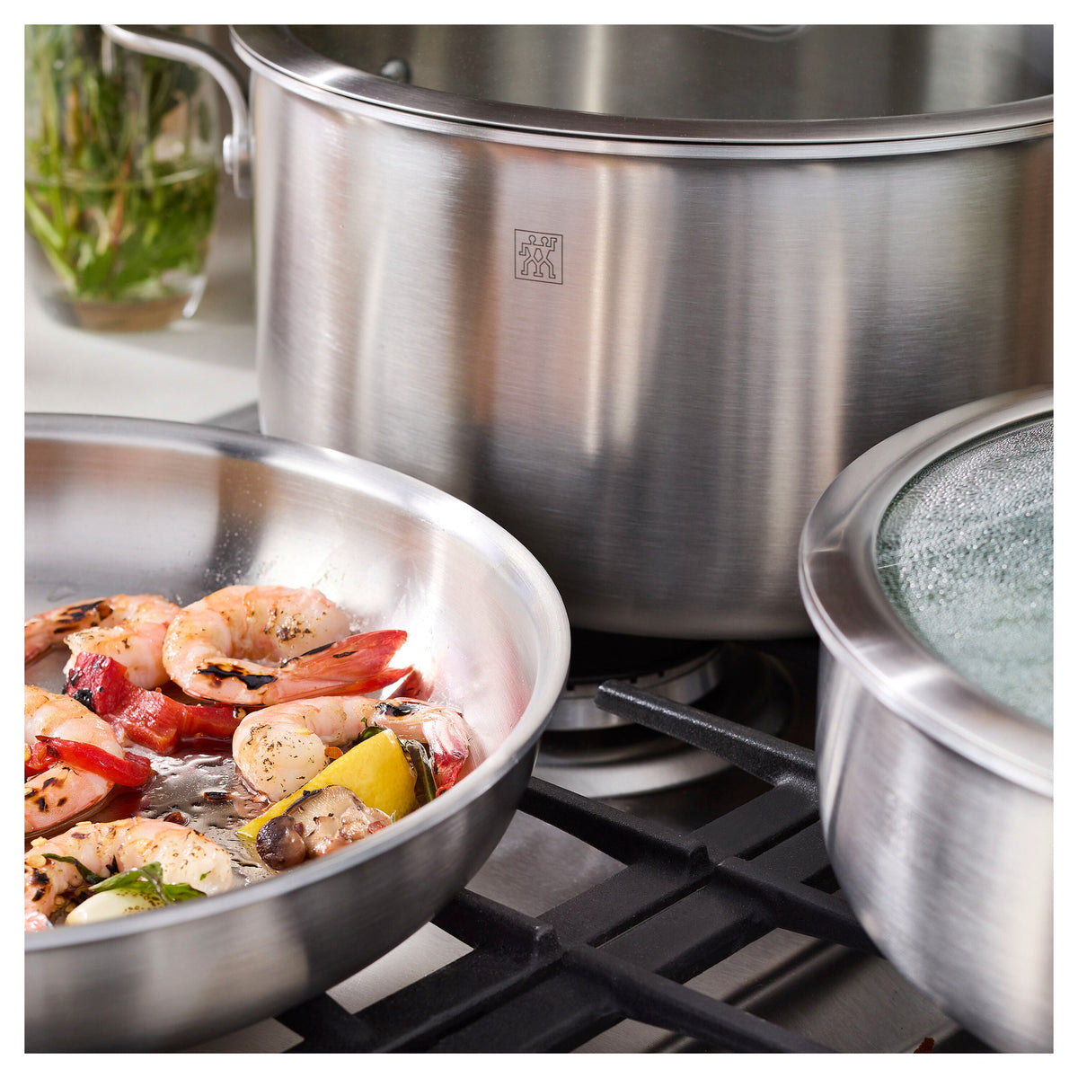 ZWILLING Spirit 3-Ply 7-pc, Stainless Steel, Cookware Set
